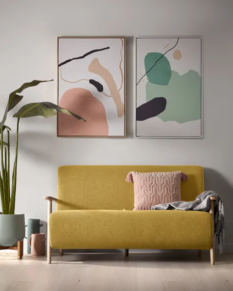 Картина Xooc 60x90 см коралловая