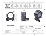 Кольца TIER-ONE QD TacRings (6 винтов) Ø34mm H38,1mm (быстросъемные)