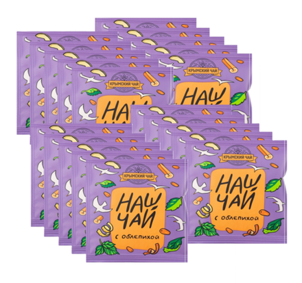 Д/кружки Наш чай с облепихой 20 шт, ТМ ТРАВЫ ГОРНОГО КРЫМА