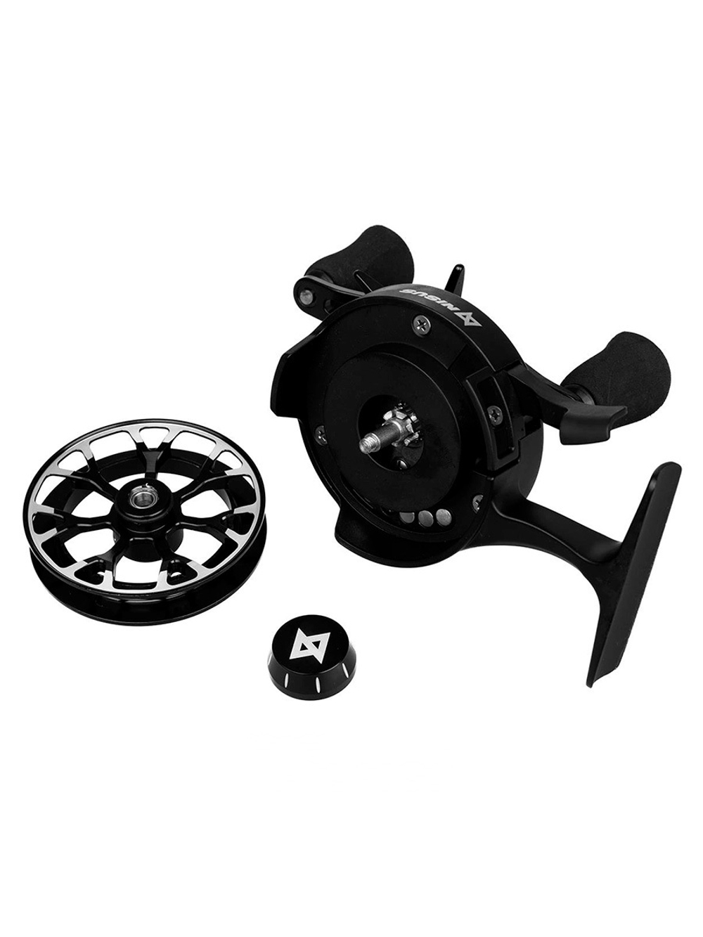 Катушка мультипликаторная зимняя Nisus Force LH (N-BIF-L) 3+1 подшипник