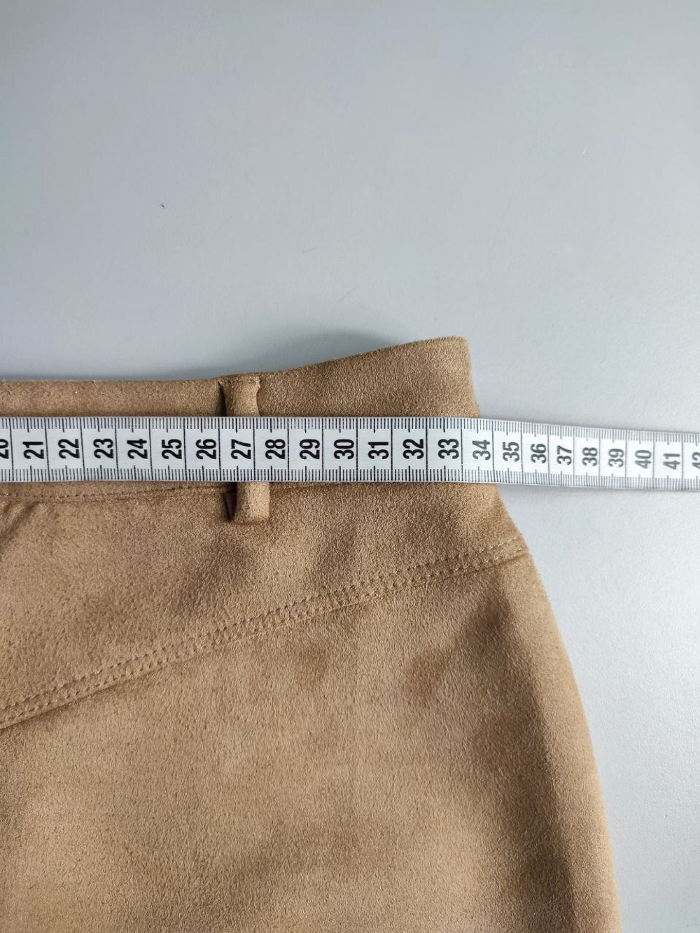 Юбка pull&bear под замшу 44 размер