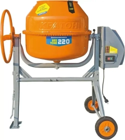 Бетоносмеситель Кратон "BeeTone" 220 (220л, 900 Вт)