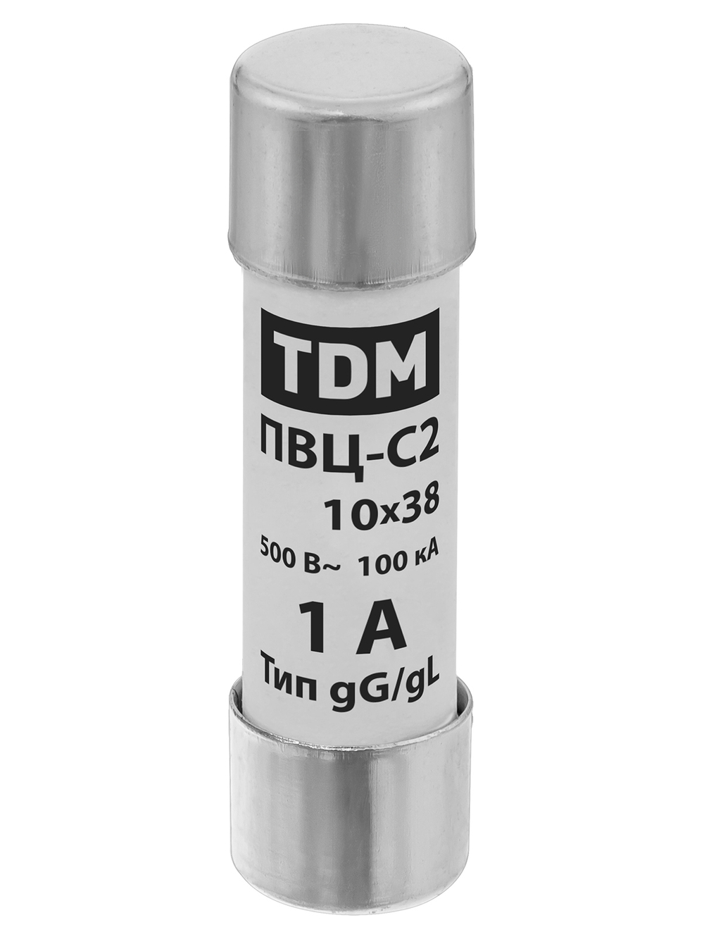 Плавкая вставка ПВЦ-С2 10х38 1А TDM SQ0729-0002