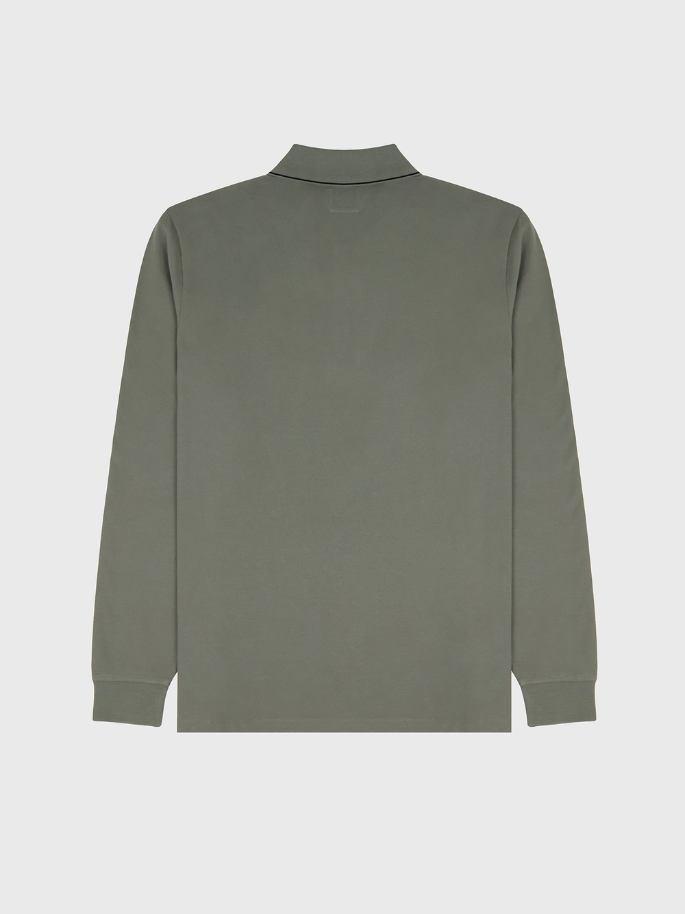 Поло с длинным рукавом C.P. Company Stretch Piquet Line Dark Green