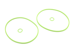 Комплект прокладок маслянного фильтра (2 поз.) КАМАЗ зеленый силикон ()