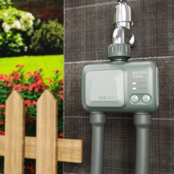 UST-A400 2C-WF IP65 GATEWAY OLIVE Умный таймер Wi-Fi+Bluetooth для автоматического полива. 2 канала. Шлюз в-к. ТМ Uniel