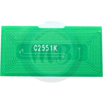Чип для Ricoh MP C2551E, Black, 10K, Grafit