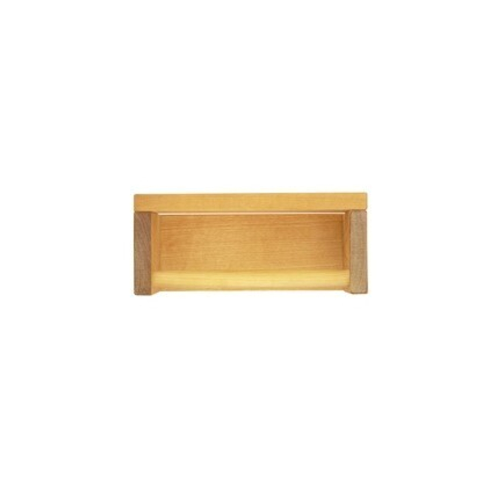 Полка настенная из дерева, малая 20*13.5*10 см