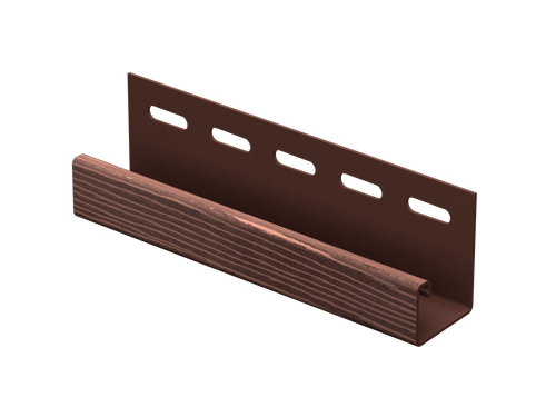 Джей профиль Ю-Пласт ДУБ Мореный 3,05м