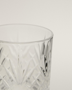 Zara Home рюмка из стекла, цвет прозрачный, 6 см