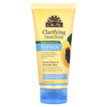 Okay Pure Naturals, Очищающий скраб для лица, натуральный экстракт папайи, 170 г (6 унций)