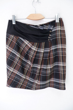 Юбка Tops&Tops в клетку 42 размер