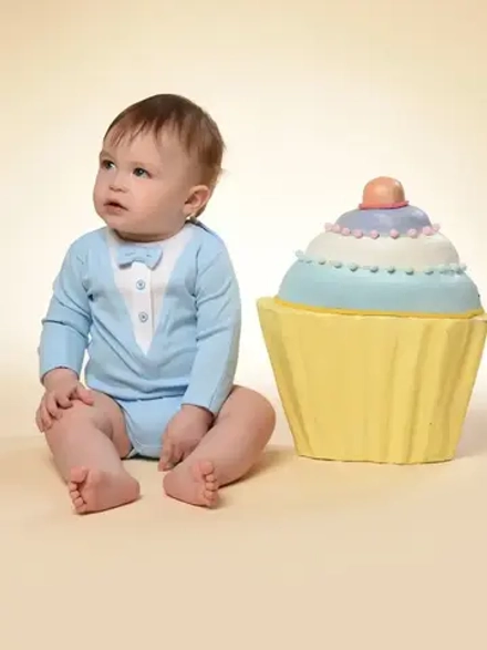 Боди с длинным рукавом