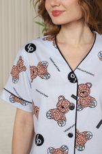 Ночная сорочка Амальфи-1 Виотекс СЕРЫЙ