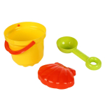 Песочный набор 3предм. ведерко 0,5л, грабли, формочка "Тип-топ" (Р.с.)