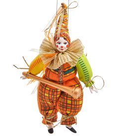 РусКукла RK-801 Кукла подвесная «Танцующий Клоун»