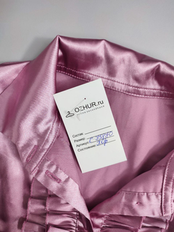 Блузка атласная на 11 лет