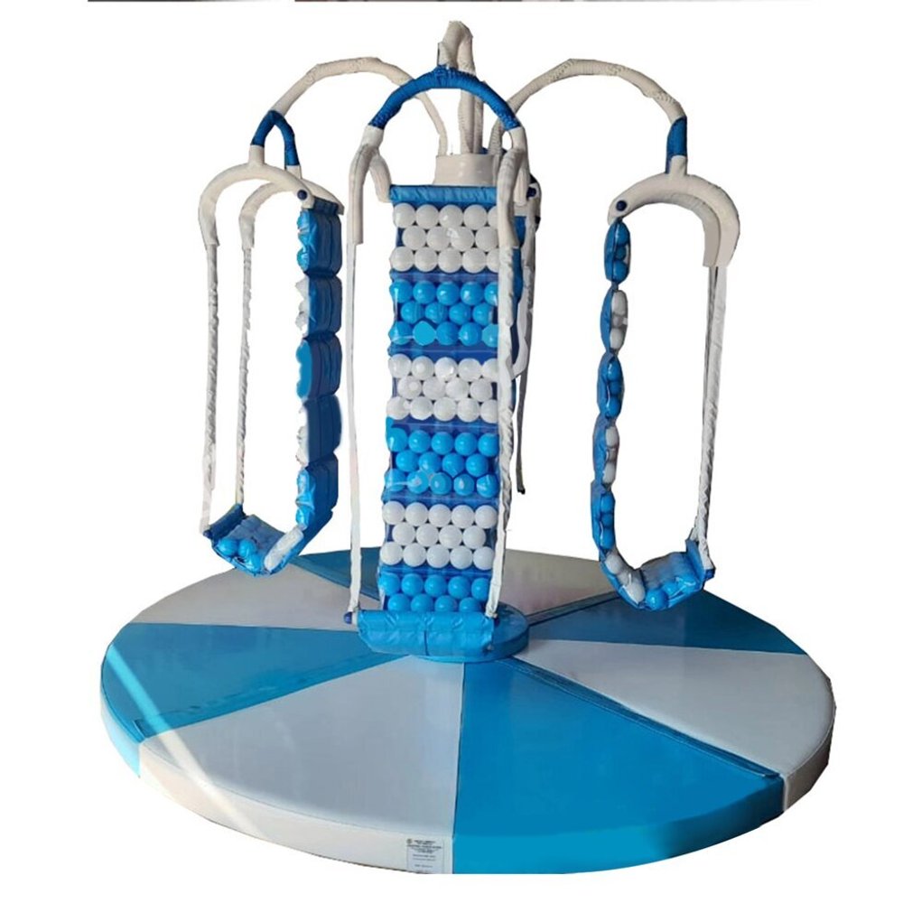 Детская карусель кокосовая пальма "Дельтаплан" (d290 см)