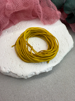Шнур для плетения браслетов 0,8 мм, Горчичный (5 м)