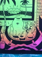 Полотно Plushedelica «Зима» / Рассвет