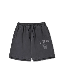 Пигментные шорты с логотипом университета