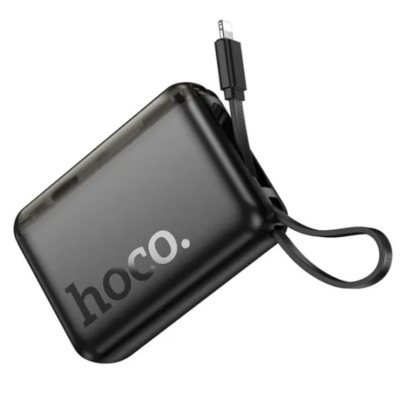 Внешний аккумулятор HOCO J139 Hero 22.5W+PD20W fully compatible power bank(iP)(10000mAh) Black