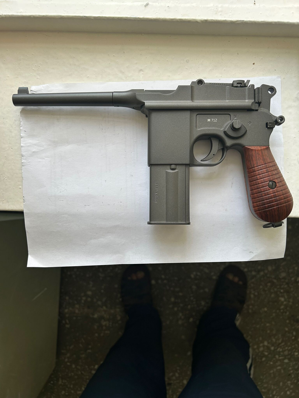 Пневматический пистолет Маузер М 712
