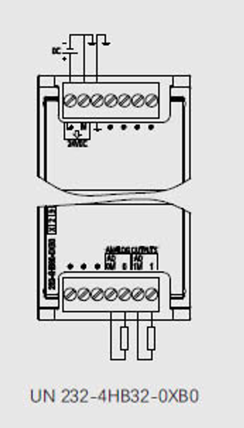 UN 232-4HB32-0XB0 Модуль аналоговых выходов SM1232 2AO 14BITS