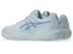 Детские теннисные кроссовки Asics Gel-Resolution X GS Clay - sky/grey blue