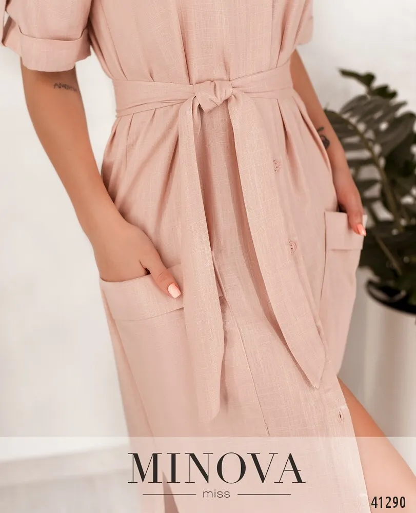 Платье 2018Н-пудра Minova
