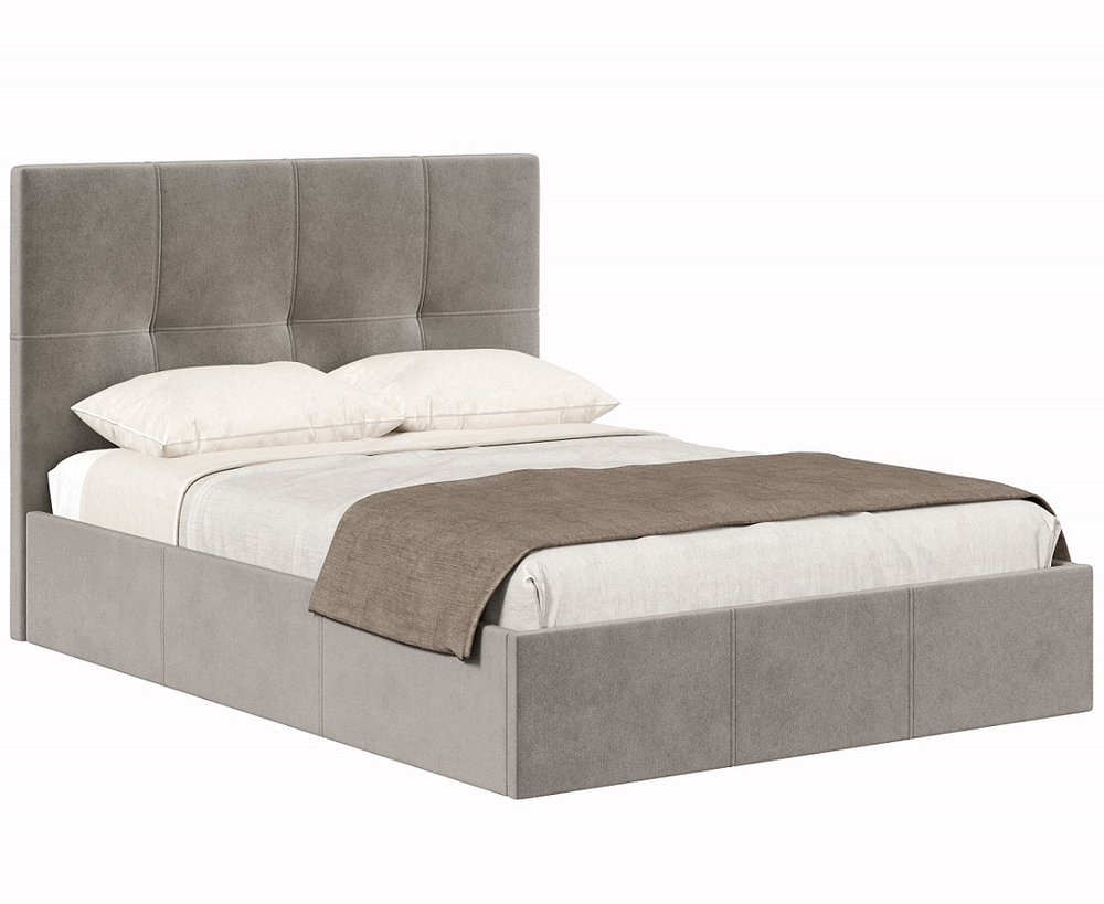 Кровать с подъёмным механизмом 1800 Марсель, пепел