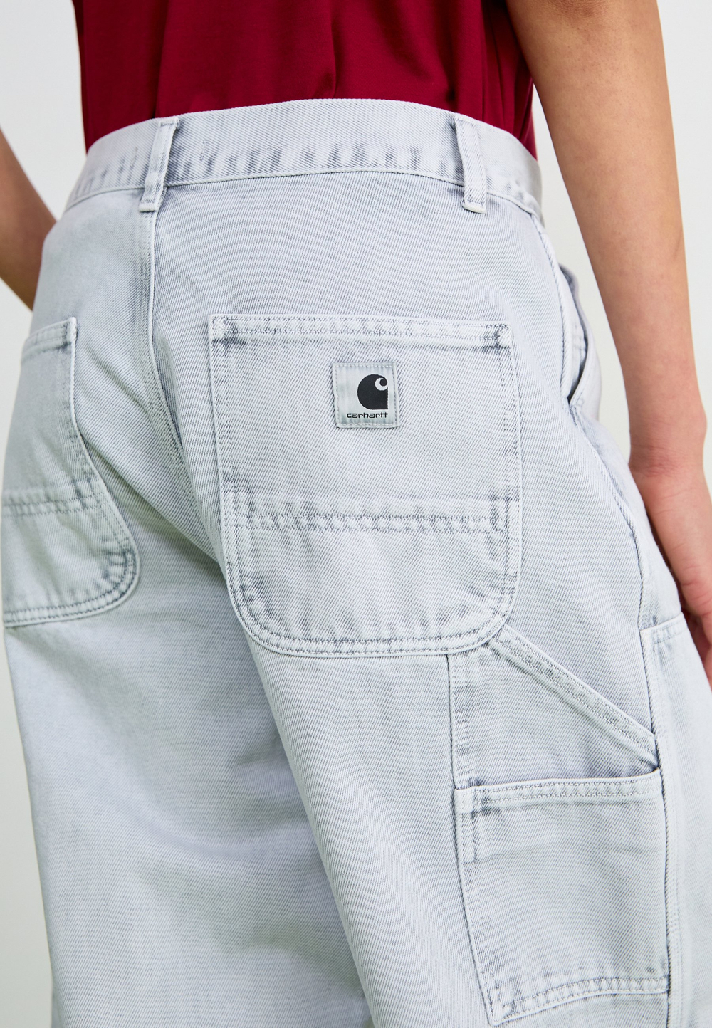 Carhartt WIP BRANDON - Джинсы свободного покроя - Чёрный