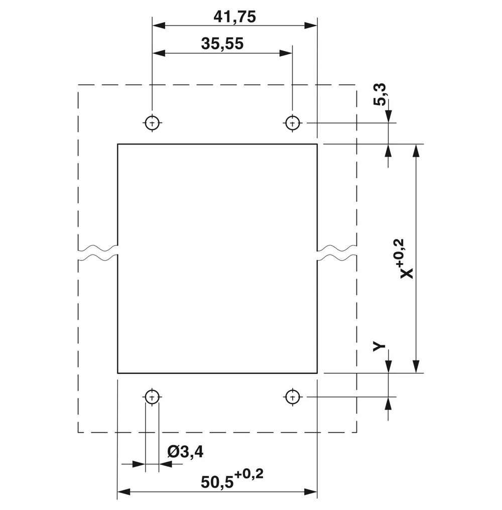 1029025 - BTFE 6-3/14 4U AUX - Контрольная колодка