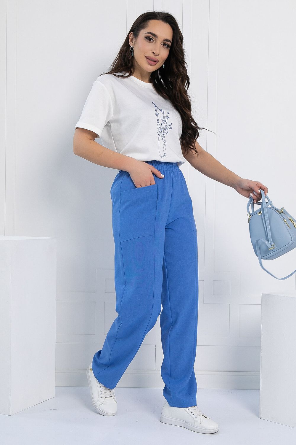 Брюки Кения (голубые) Б11792 LT Collection