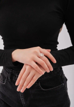 Кольцо SHANYRAQ SILVER