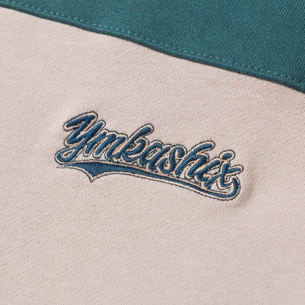 Толстовка Four Stripes Зеленый/Песочный/Красный/Черный - фото 3