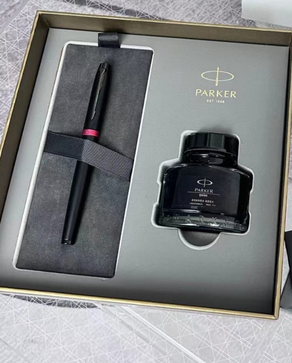 Набор Parker (ручка + чернильница), арт. 472126493