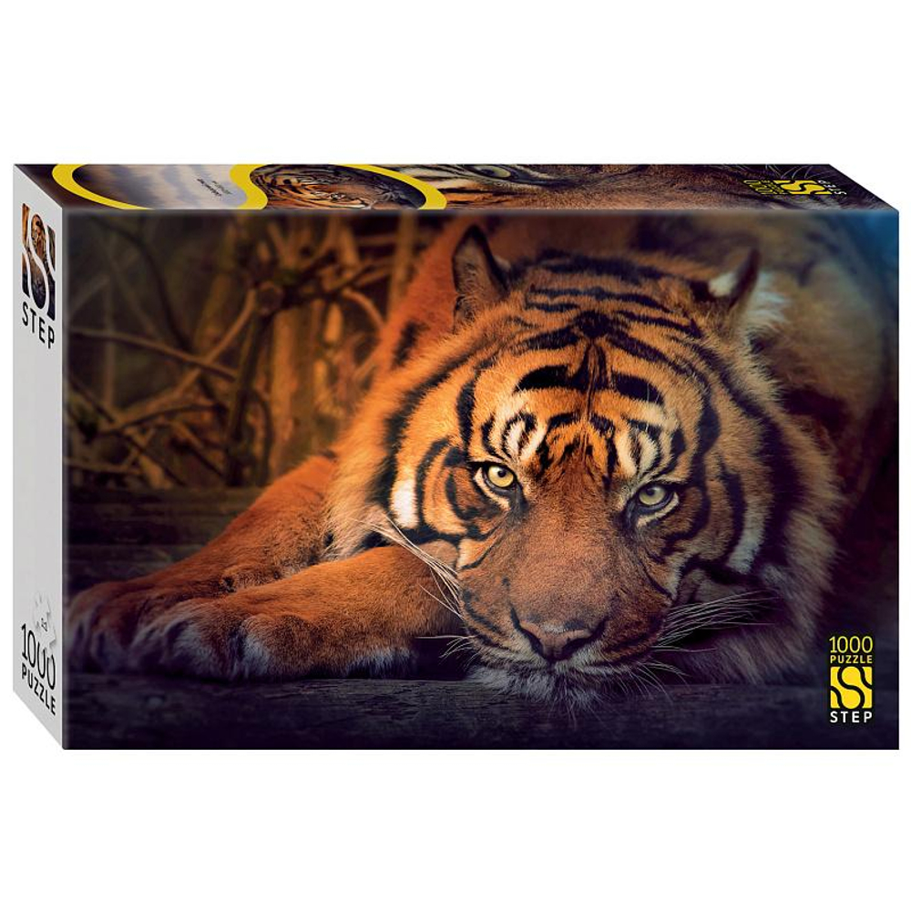 Пазл 1000эл. "Сибирский тигр" (Степ пазл)