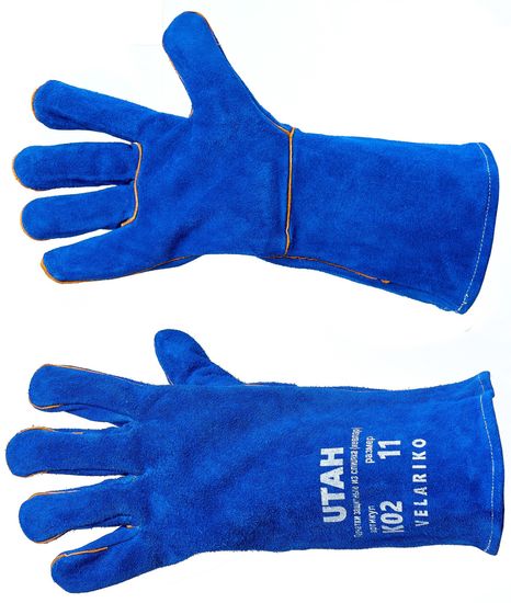 Краги спилковые ЮТА K02 р.11