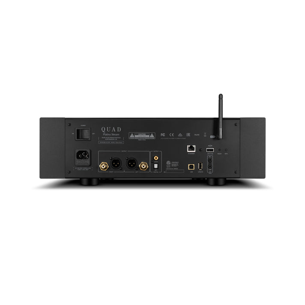 Сетевой проигрыватель QUAD Platina Stream черный