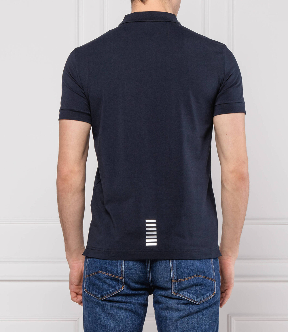 поло EA7 - темно-синий(8NPF04 PJM5Z)