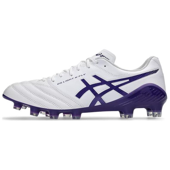 Asics DS LIGHT X FLY 5 Футбольные бутсы Низкие Белый Фиолетовый Мужские