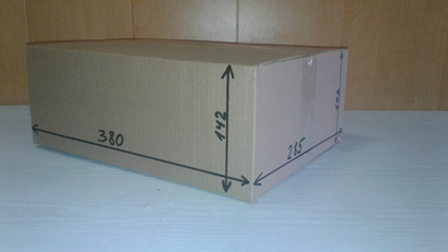Коробка 380х285х142 мм.