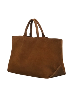 Тоут из замши Weekender bag «Tabacco»