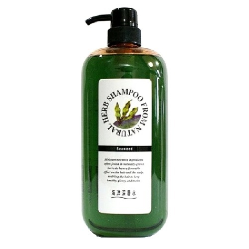 Шампунь для поврежденных волос с экстрактом бурых водорослей JunLove Natural Herb Shampoo 1000мл