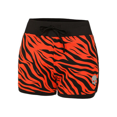 Женские теннисные шорты Hydrogen Tech Tiger Shorts Women - Orange, Black