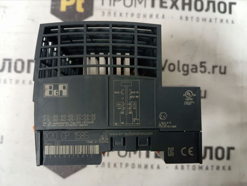 B&R X20CP1585 Rev. D0 с хранения