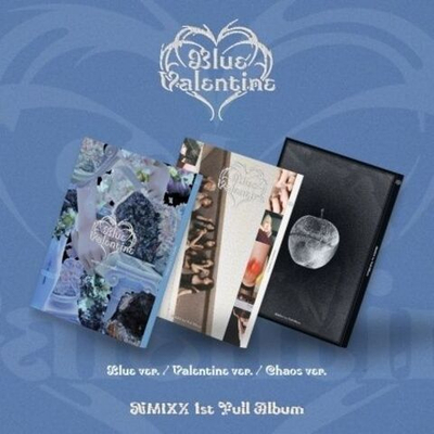 Альбом NMIXX - BLUE VALENTINE 3 Version SET