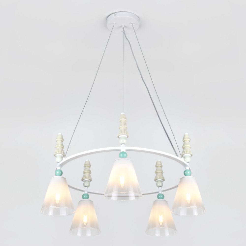 Люстра Rivoli Cataleya 4146-305 5 х Е27 60 Вт дизайн | Rivoli