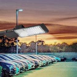 Уличный светильник ЭРА SPP-503-0-50K-030 30Вт 5000К 3000Лм IP65 КСС Ш-с DOB-SMD 48мм пульсации<5% | Уличные консольные светильники